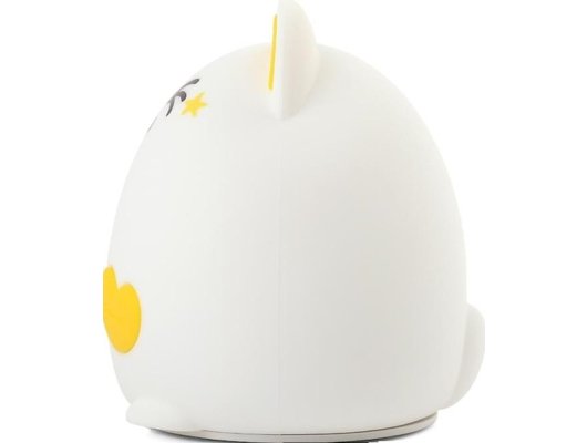 Декоративный светильник ЭРА NLED-413-1W-Y Кот белый с желтым